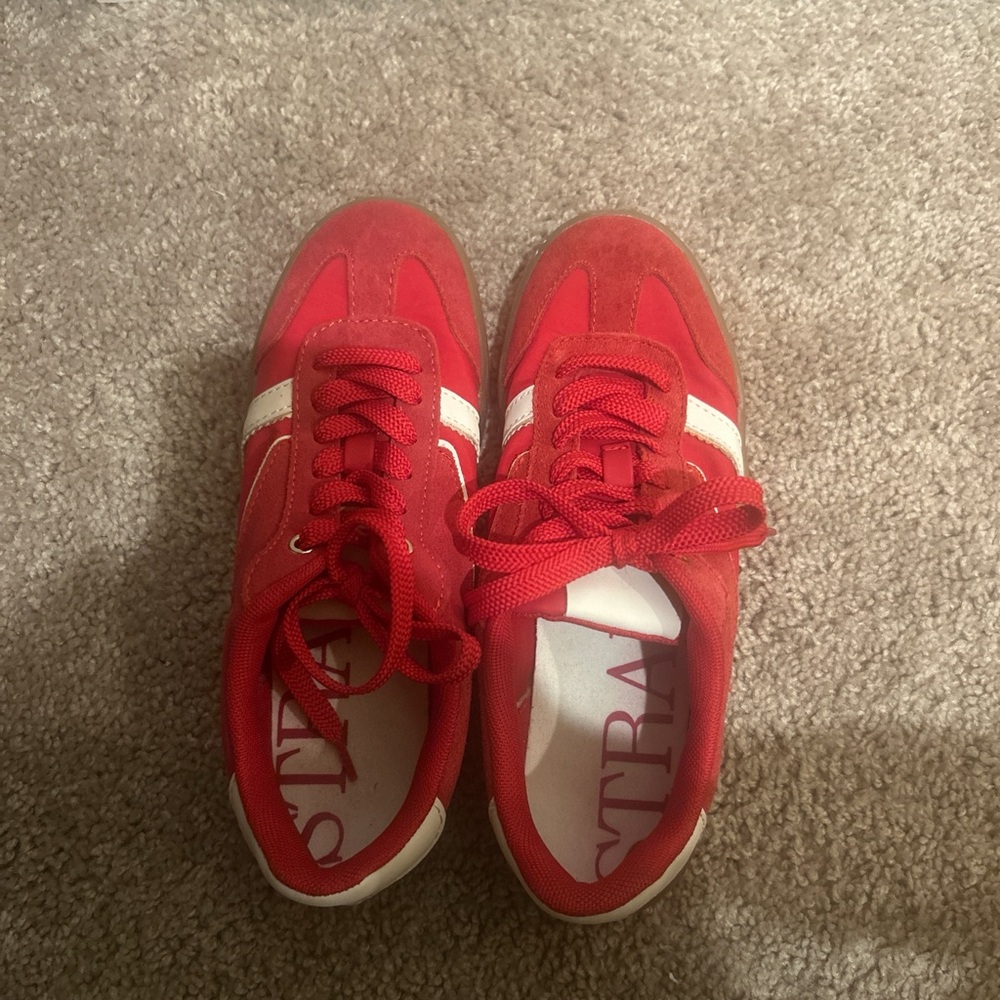 Red Stradivarius Sneakers